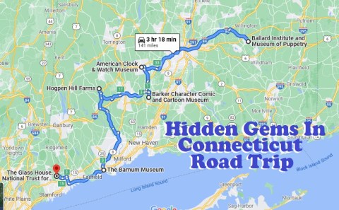 Take This Hidden Gems Road Trip When You Want To See Some Little-Known Places In Connecticut