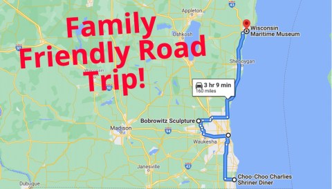 This Family Friendly Road Trip Through Wisconsin Leads To Whimsical Attractions, Themed Restaurants, And More