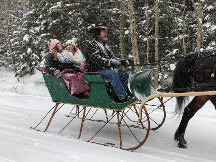 Snowshoe Mountain sleigh rides