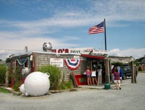 Some Of The Best Crispy Fried Seafood In Rhode Island Can Be Found At Flo’s Clam Shack