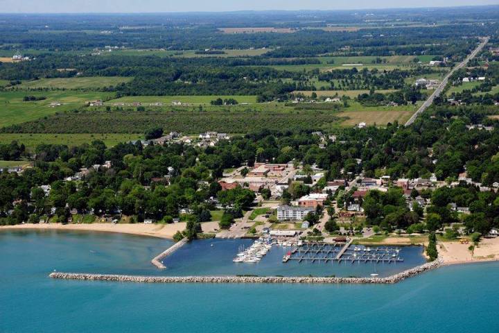 fishing town near detroit