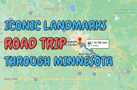 This Epic Road Trip Leads To 7 Iconic Landmarks In Minnesota