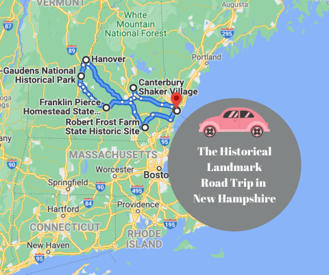 This Epic Road Trip Leads To 7 Iconic Landmarks In New Hampshire