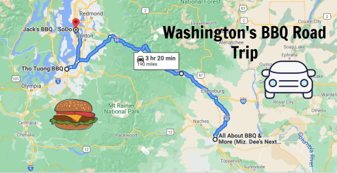 The Most Delicious Washington Road Trip Takes You To 4 Hole-In-The-Wall BBQ Restaurants