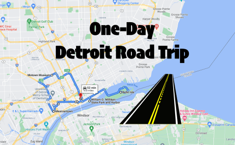 This 18-Mile Road Trip Is the Best Way To Experience Detroit In One Day