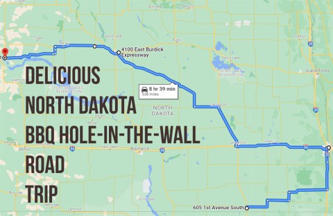 The Most Delicious North Dakota Road Trip Takes You To 5 Hole-In-The-Wall BBQ Restaurants