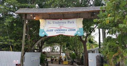 The Unique Underwater Hotel In Key Largo Is The Only One Of Its Kind In Florida