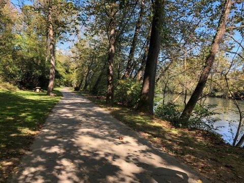 The French Broad River Greenway Hike In North Carolina Leads To A Brewery Right Along The Trail