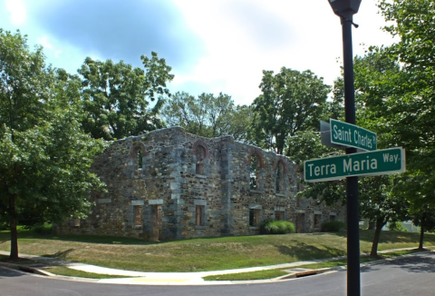 A College Was Built And Left To Decay In The Middle Of This Maryland Neighborhood