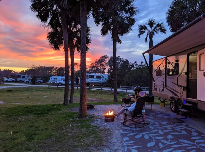 year-round camping in South Carolina