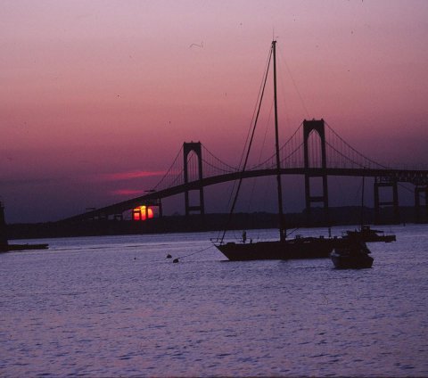 Watch The Sunset At Fort Adams State Park, A Unique Historic Area In Rhode Island