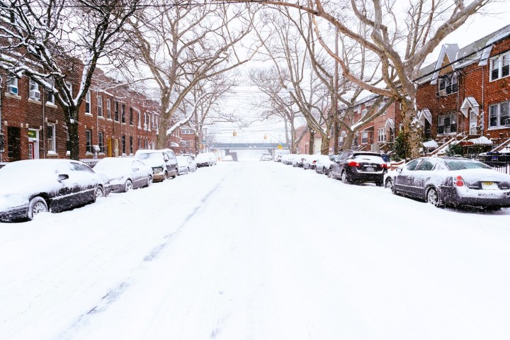 winter storms in New York