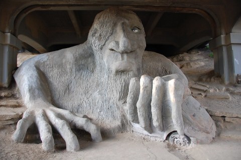 Here’s The Story Behind The Massive Fremont Troll In Washington