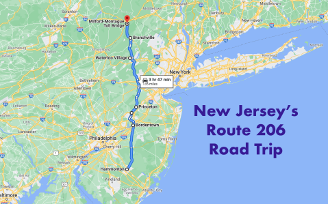 Take This Road Trip To The Most Charming Route 206 Towns In New Jersey