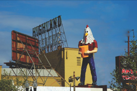 Here’s The Story Behind The Massive Chicken Boy Statue In Southern California