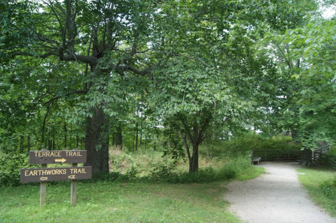 Take A Meandering Path To An Ohio Overlook In An Ancient Village