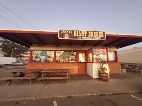 Jenny's Giant Burger Is A Tiny, Old-School Spot That's One Of The Best Kept Secrets In Northern California