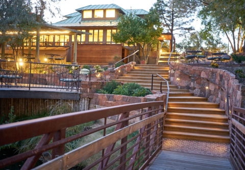 The One-Of-A-Kind Blue Heron Restaurant Just Might Have The Most Scenic Views In All Of New Mexico