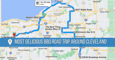 The Most Delicious Greater Cleveland Road Trip Takes You To 6 BBQ Restaurants