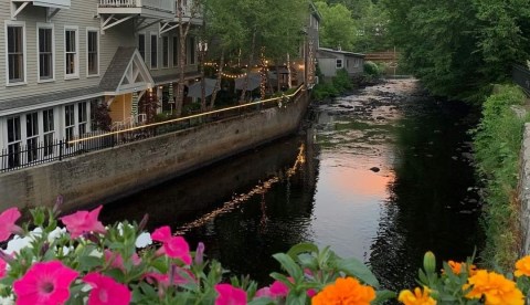 The One-Of-A-Kind Waterhouse Restaurant Just Might Have The Most Scenic Views In All Of New Hampshire