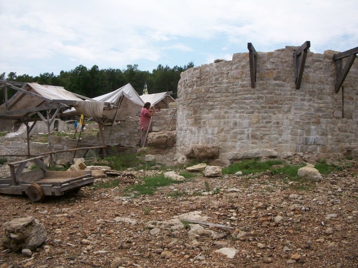 Ozark medieval fortress