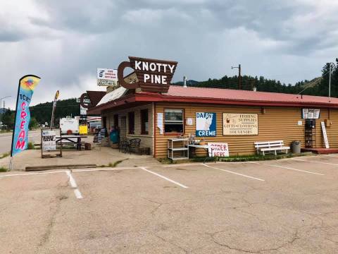 The Rustic Knotty Pine Is A General Store That Has Been Serving Colorado Since 1940