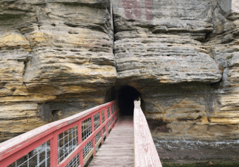 The Bridge To Nowhere In The Middle Of The Wisconsin Woods Will Capture Your Imagination