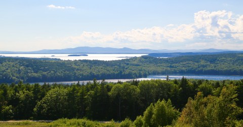 The View From This Little-Known Overlook In Maine Is Almost Too Beautiful For Words