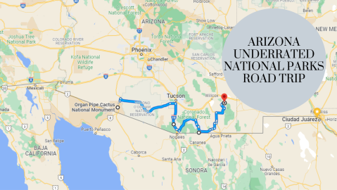 Take This Unforgettable Road Trip To 4 Of Arizona's Least-Visited National Parks