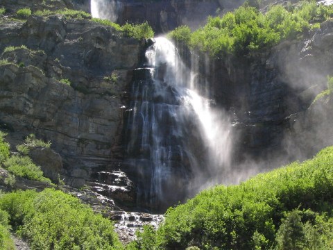 After A Hike To Utah’s Bridal Veil Falls, Board The Train For A Memorable Zipline Adventure