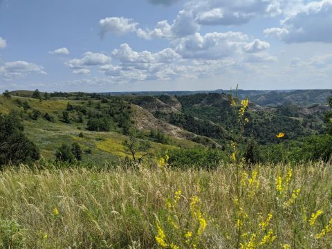 The View From This Little-Known Overlook In North Dakota Is Almost Too Beautiful For Words