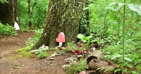 There Are Fairies And Fairy Houses Hiding At Bullington Gardens In North Carolina Just Like Something Out Of A Storybook