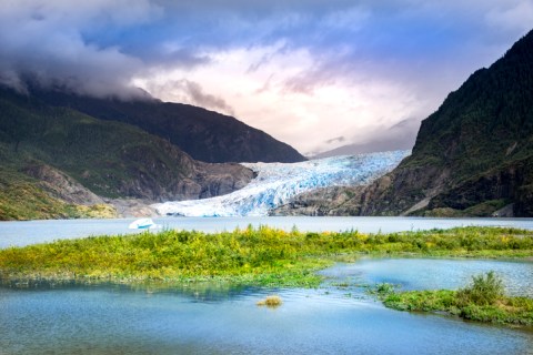 Alaska's Most Easily Accessible Waterfall Is Hiding In Plain Sight At Nugget Falls