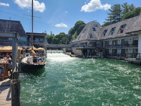 For The Best Clam Chowder Of Your Life, Head To This Riverside Seafood Restaurant In Michigan