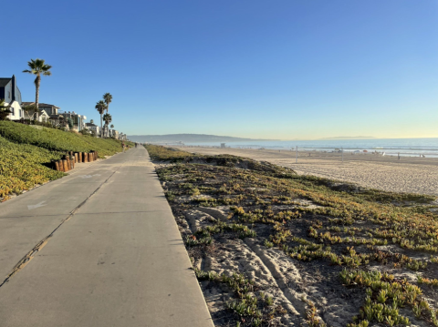 Walk Or Ride Alongside The Ocean On The 22-Mile Marvin Braude Bike Trail In Southern California