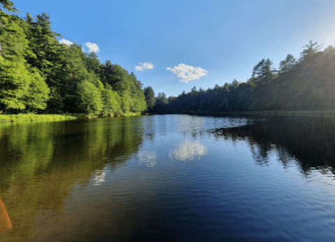 There's A Lake Hiding In The Virginia Mountains Where You Can Camp Year-Round