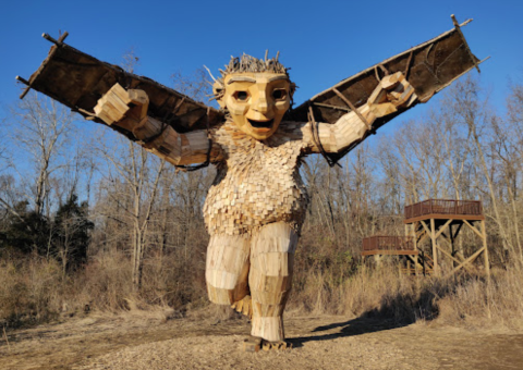 There Are Giant Trolls Hiding At Aullwood Audubon Farm In Ohio Just Like Something Out Of A Storybook