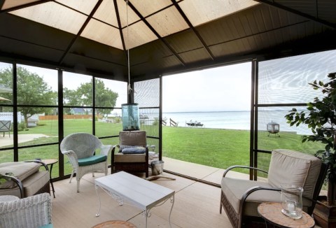 This Quaint Lakefront Home Near Cleveland Is A Beach Getaway With The Utmost Charm