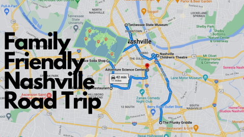 This Family Friendly Road Trip Through Nashville Leads To Whimsical Attractions, Themed Restaurants, And More