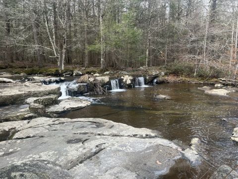 This Massachusetts Waterfall Is So Hidden, Almost Nobody Has Seen It In Person