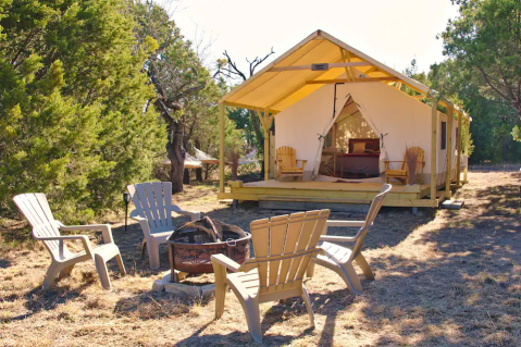 Texas' Coolest Glampground Getaway, Iron Pig Ranch, Is Truly One Of A Kind