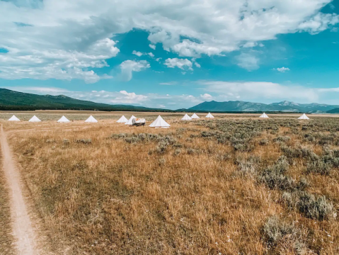 For That Relaxing, Scenic Experience You Need, Book A Stay At This Rustic Glampground In Idaho