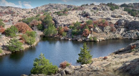 There's A Lake Hiding In An Oklahoma Wildlife Refuge Where You Can Camp Year-Round