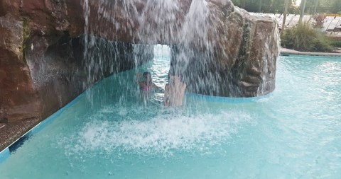 Cool Off Under A Waterfall At This Alabama Hotel