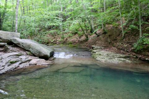 The Hike To This Gorgeous Pennsylvania Swimming Hole Is Everything You Could Imagine