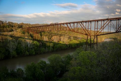 The Bridge To Nowhere In The Middle Of The Kentucky Woods Will Capture Your Imagination