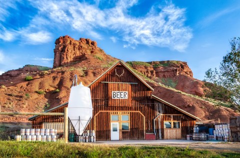 You Can Camp Overnight At This Remote Brewery In Wyoming