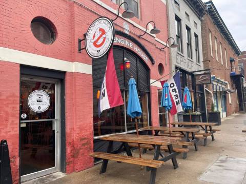 Dine In A Horse-Drawn Fire Station From 1885 At The Engine House In Winchester, Kentucky