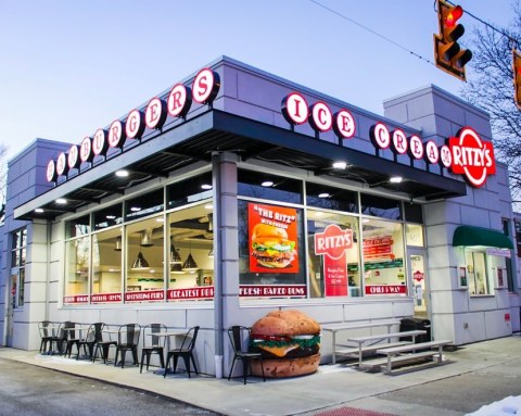 There Are So Many Delicious Burgers To Try At Ritzy's In Ohio That You'll Need To Visit Several Times