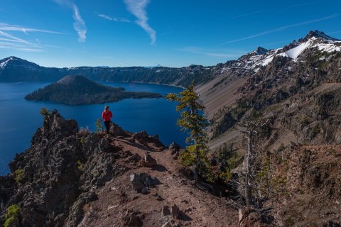 Hike Along The Rim Of A Dormant Volcano At This Extraordinary National Park In Oregon